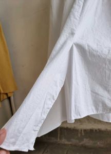 Cotton Midi Skirt