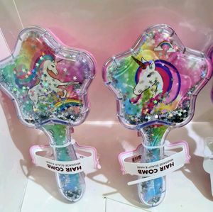 Unicorn  hair brush Comb For Girls