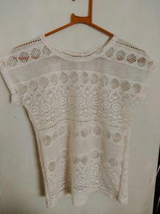 Cutout design Lace Top