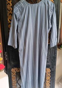 Elegant Grey Kurta