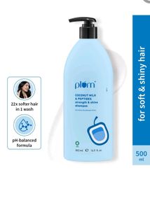 Plum Coconut Milk &amp; Peptide Shampoo