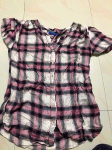 Pink Checked Shirt