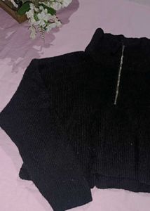 Knit Cropped Pullover