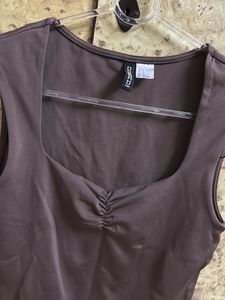 H&amp;M Gathered Vest Top