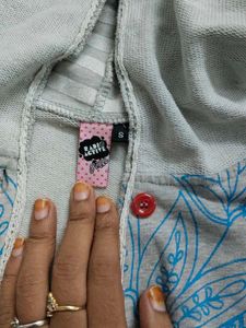 Jacket Floral Hoodie