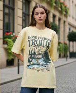 Gone Fishing Graphic Tee
