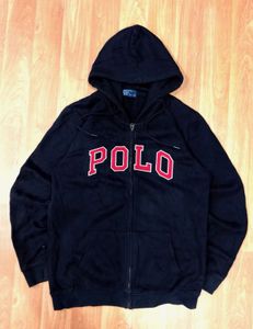 Polo Zip-Up Hoodie
