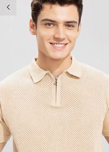 Mesh Being Knit Polo Snitch