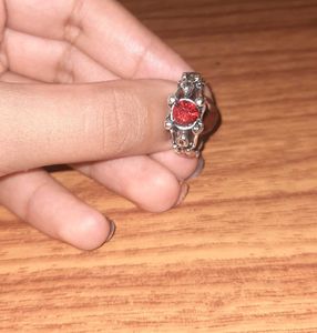 Red Grunge Ring