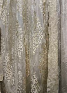 Elegant Sheer Curtains Plus Freebie Earings