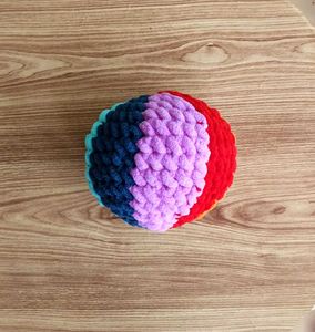 Rainbow Soft Ball For Babies/ Montessori Toy