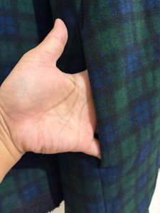 Uniqlo Plaid Fleece Hooded Jacket