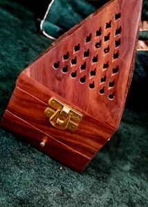 Wooden incense Holder Dhoopbatti Lobaan Daan