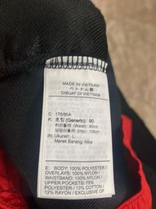 Jordan Black &amp; Red Sweatpants