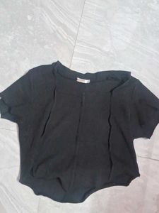 Black Crop Top