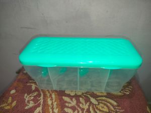 RILION Multipurpose Plastic 4 In 1 Masala Box
