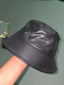 H&amp;M Faux Leather Bucket Hat