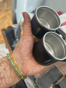 stainless steal bottel with 2 cup