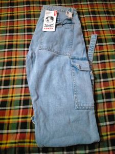 Light Blue Cargo Jeans