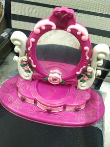 Pink Toy Vanity Mirror