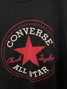 Round Neck T Shirt Black