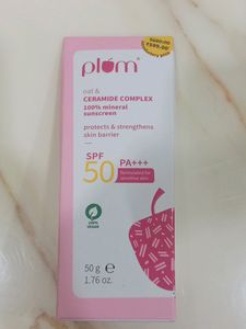 Oat &amp; Ceramide Mineral Sunscreen 50g