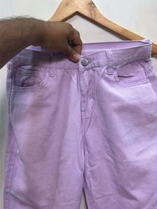 Lavender Denim Jeans