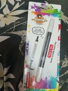 EDIBLE MARKER PEN(BLACK)🖤