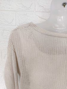 Imported Wrap Sweater
