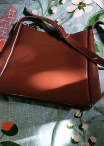 Elegant Maroon Tote Bag