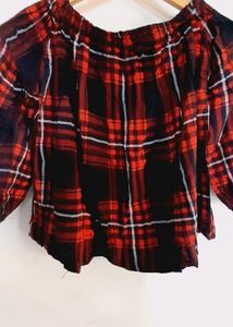 Multicolor Red Top