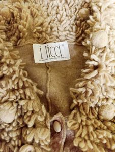 Unique Fuzzy Trim Jacket