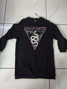 Serpents Graphic Dress