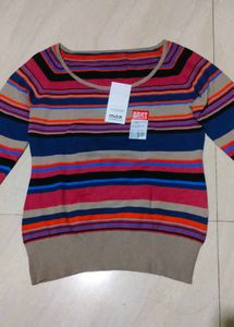 🆕✅ BRAND NEW Striped Knit Sweater Top✅🆕