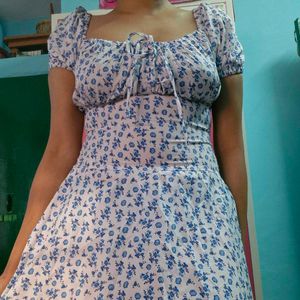 Floral Print Midi Dress