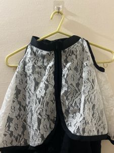 Elegant Black &amp; White Dress