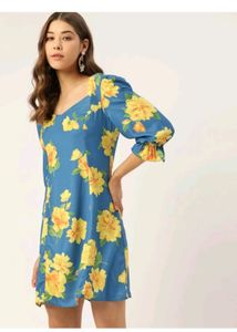 Pretty Floral Dress - Dressberry
