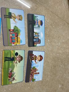 Kids&#39; Transportation Puzzle Set