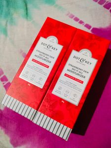 Dot & Key Strawberry Moisturizer Combo Of 2 🍓