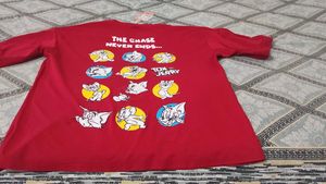 Tom and Jerry Red T-Shirt
