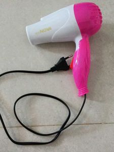 Nova Hair Dryer - Pink & White