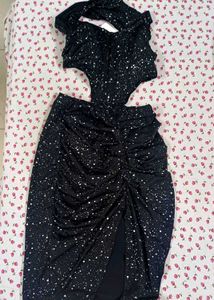 Stylish Black Skirt And Corset