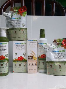 Combo Of Mamaearth 6 Shampoo, Mask &amp;cream, Oil