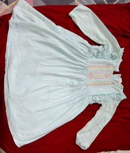 embroidered Frock Dress
