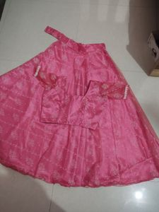 Pink Lehenga Choli Set