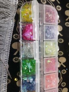 Nail Art Glitter Flakes