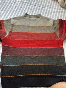 Striped Knit Sweater