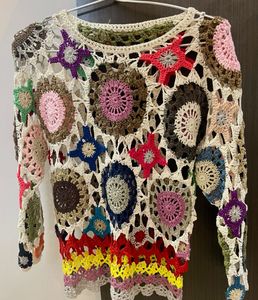 Crochet Colorful Top