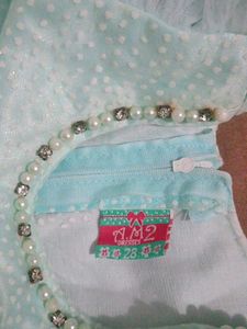 Cute Light Blue Party Dress