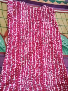 Pink Patterned Shorts